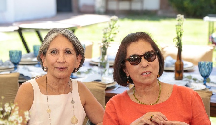 Malú Bocard y Rebeca González .