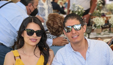 Alejandra Cortés y Florencio Mayers.