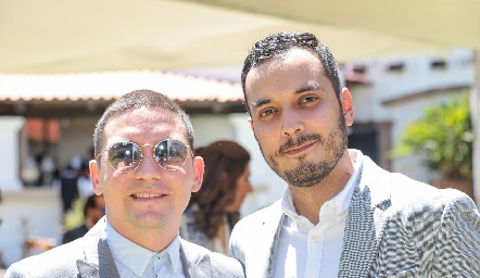 Pedro Omaña y Adolfo Martínez.