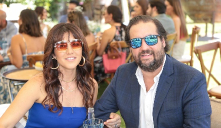 Mónica Moreno y Mauricio Vázquez .