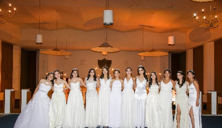  Las doce bellas Princesas del Deportivo.