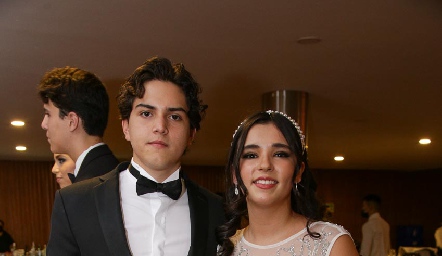  Emilio Delgado y Ximena Báez.
