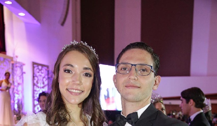  María José Durán y Salvador Rangel.