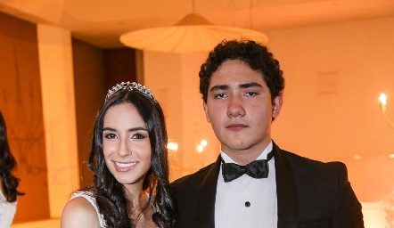  Celeste Chevaile y Emiliano Covarrubias.