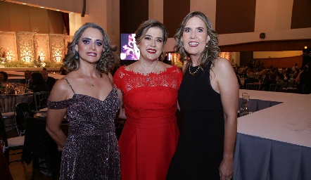  Gabriela Udave, Cristina Galán y Gabriela Berrón.