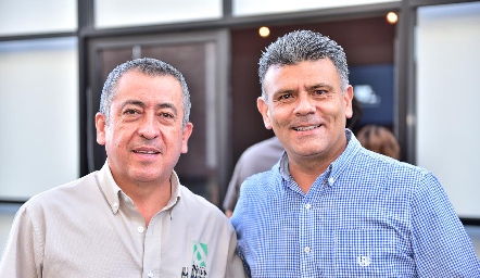 Carlos Murillo y Eduardo Briones .