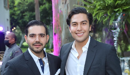  Mauricio Mahbub y Rafa Villanueva.