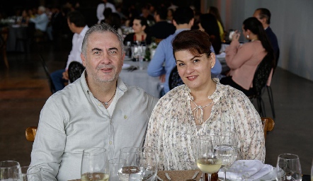  Jorge Mauricio e Isabel Guzmán.