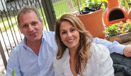  Ricardo Abud y Mónica Monroy.