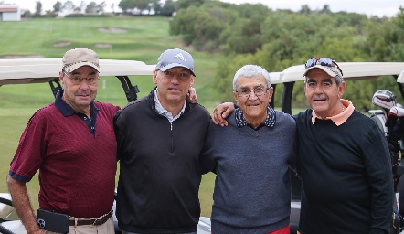  Fernando López, Carlos González, Gilberto Galván y Mariano Borbolla.