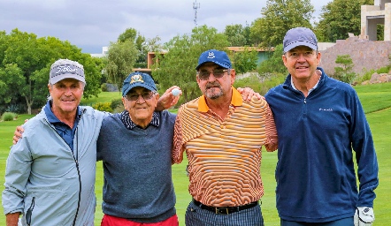  Claudio Meade, Gilberto Galván, Guillermo Borbolla y Jaime Hernández.