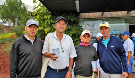  Carlos González, Mauricio Meade, Eduardo Romo y Eduardo Zermeño.
