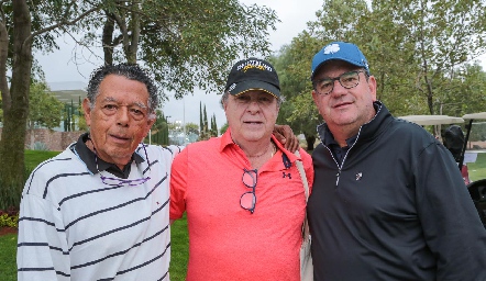  Chiquio Meade, Juan Carlos Valladares y Jacobo Payán.