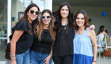  Fernanda Castillo, Bárbara Berrones, Ale Cano y Ale Díaz de León.