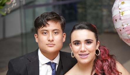  Ariel López y Ericka Cárdenas .