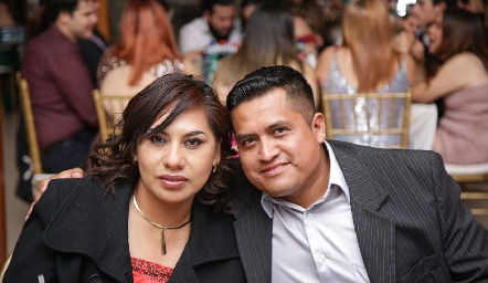  Rosa Elvira y David .