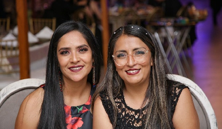  Azucena Velazquez y Maki Cardenas .