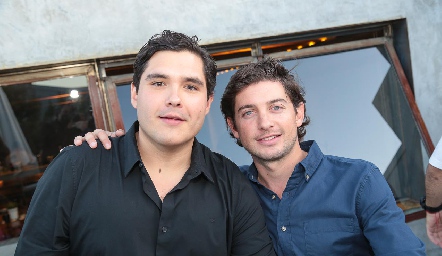  Jorge Stahl y Diego Cerecedo.