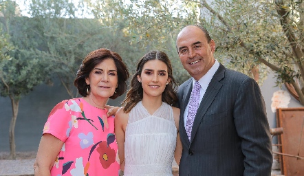  Coco Mendizábal y Fernando Pérez con su hija Isa.