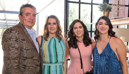  Gabriel Lomelí, Mónica Leiva, Mónica Fortanelli y María Paula Fortanelli.