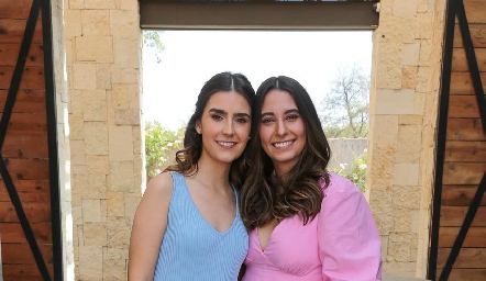  Isa Pérez y Sofía Leiva.