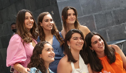  Sofía Leiva, Mary Del Valle, Ximena Martínez, Claudia Jasso, María Paula Fortanelli y Mónica Fortanelli.
