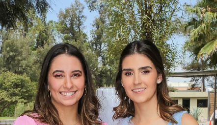  Sofi Leiva e Isabel Pérez.