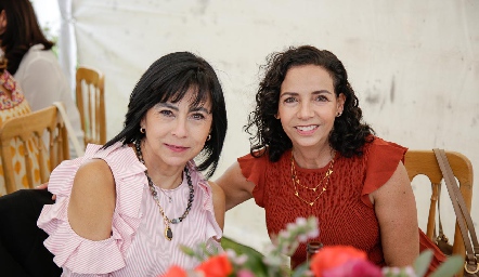  Teresa Guererro y Gaby Cubillas.
