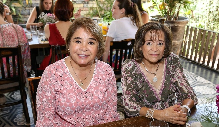  Patricia Martínez y Élida Romo.