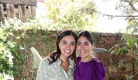  Ana Sofía Faz y Katya Díaz de León.