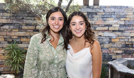  Ana Sofía Faz y Carla Hernández.