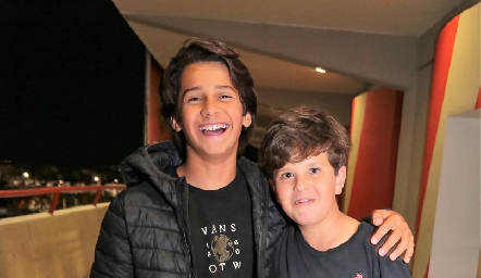  Rodrigo Gómez y Mateo Espinosa.