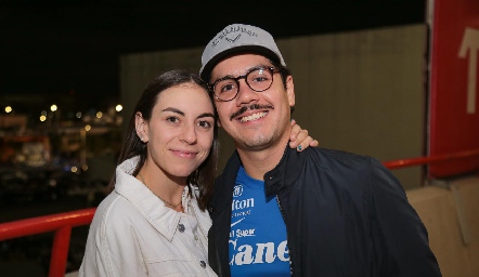  Andrea Villasana y José Miguel Muñoz.