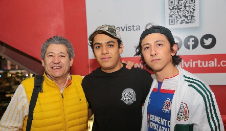  Ricardo Fuentes, Ricardo Fuentes y Juan Carlos Acosta.