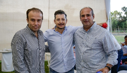  Mauricio Lizaola, Horacio Lizaola y Fernando Reynoso.