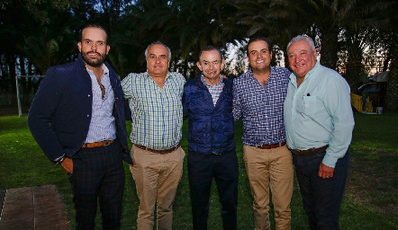  Juan Pablo Benítez, Carlos Benítez, Calili Pérez, Carlos y Gerardo Benítez.