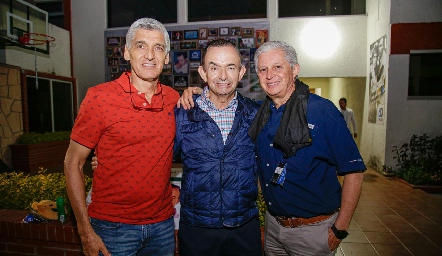  Juan Carlos Zacarías, Alejandro Pérez y Juan Sánchez.