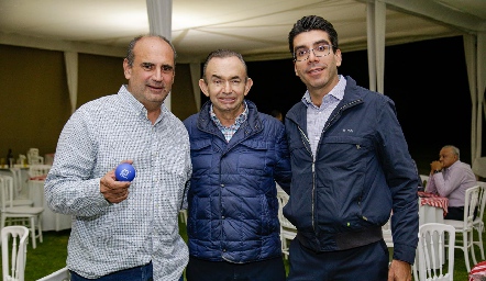  Fernando Reynoso, Alejandro Pérez y César Tobías.