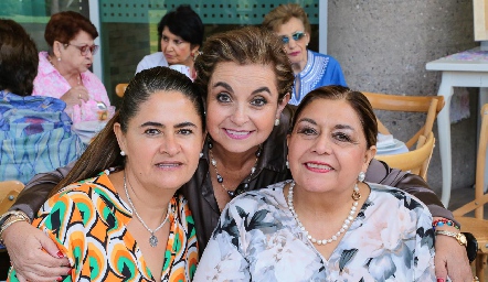  Rosy, Morena y Carmenchu.