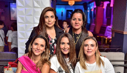  Gabriela Martínez, Cindy Gutiérrez, Analía Maggiori, Flor Hernández y Sandra Pérez.