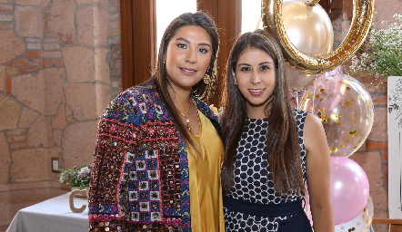  Carmelú Díaz e Ilse Ayech.