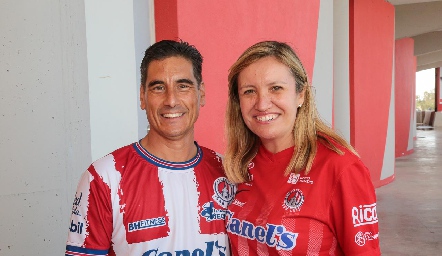  Juan Carlo Navarro y Lety Jiménez.