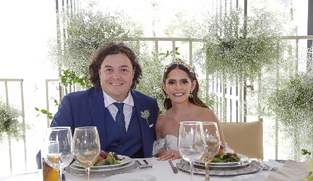  Jorge Leautaud y Daniela Castro ya son esposos.