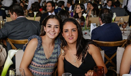 Paulina Reynoso y Andrea Lázaro.