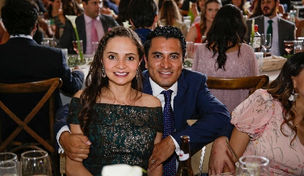  Rocío Huerta y Jorge Palos.