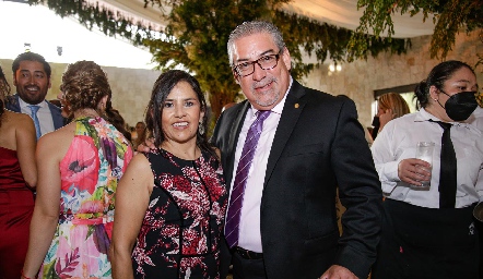  Lupita Quibrera y Juan Carlos Echavarría.