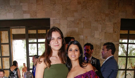  Ximena Rodríguez y Lucía González.