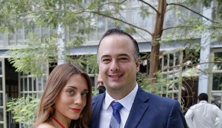 Elisa López y Santiago Gutiérrez.