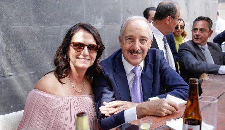  Gabriela Meade y Federico Díaz Infante.