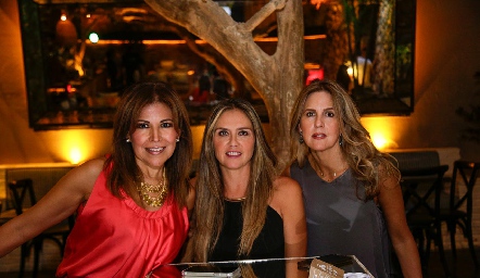  Adriana Rueda, Bety Villegas y Verónica Berrón.